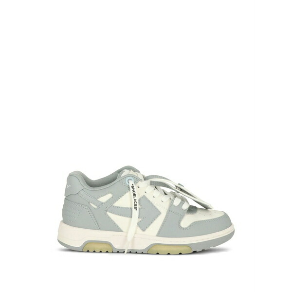 象牙色 レディース スニーカー シューズ Out of office leather sneakers Grey