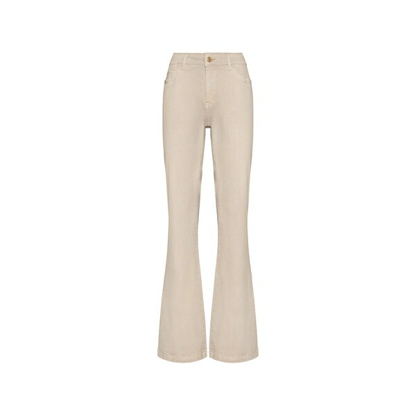 エレナ 食用粉 レディース 心地よいズボン下 ボトムス Flared trousers Neutrals