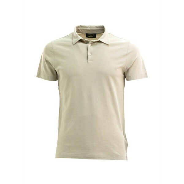 ザノーネ メンズ スポーツシャツ トップス Button polo shirt Neutrals