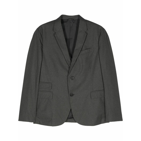 ニールバレット メンズ ジャケット＆ブルゾン アウター Single-breasted blazer Grey｜asty