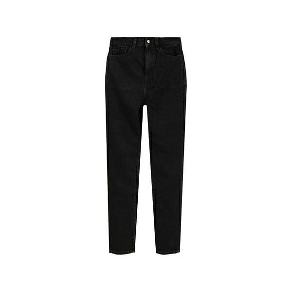 アイコン ジーンズ レディース ジーンズズボン下 ボトムス Rory straight-leg jeans Black