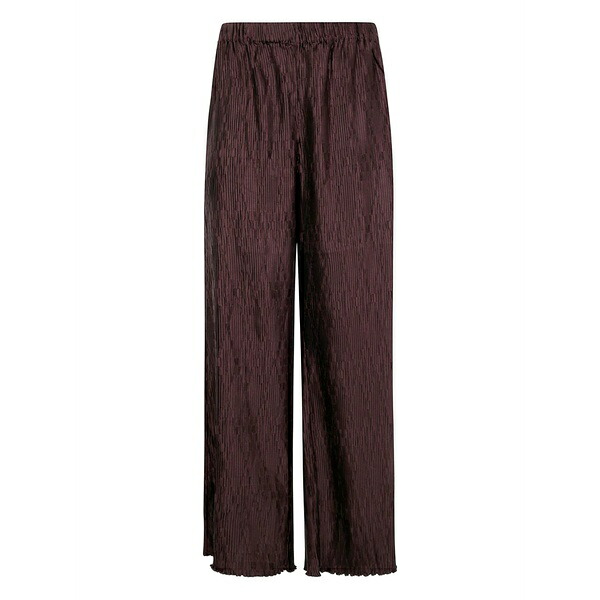バイマレンバーガー レディース カジュアルパンツ ボトムス Crinkled pants Brown｜asty