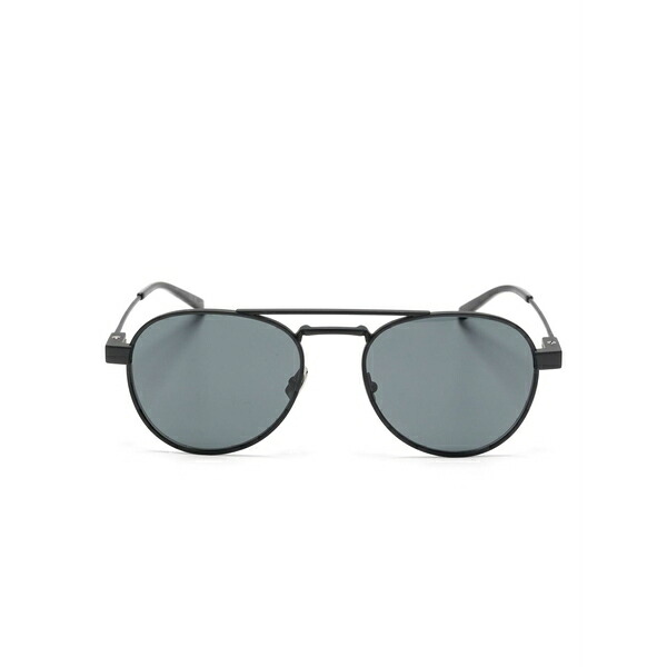 サンローラン アイウェア メンズ サングラス・アイウェア アクセサリー Round-frame sunglasses Black|asty