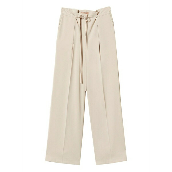 ツインセット レディース カジュアルパンツ ボトムス Drawstring trousers Neutrals｜asty