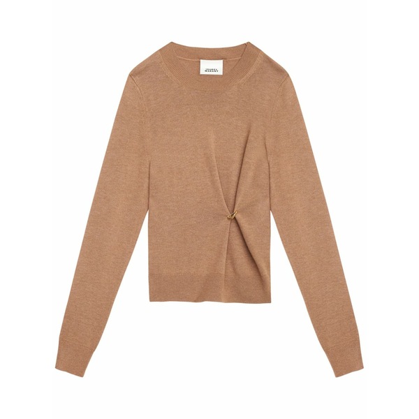 イザ呼びりん マラン レディース 編み物\u0026スウェーター アウター Cosima sweater Brown