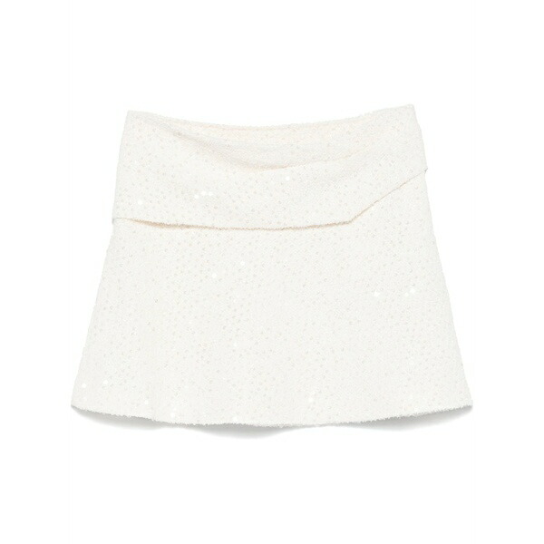 イロ レディース スコート ボトムス Assil mini skirt  White