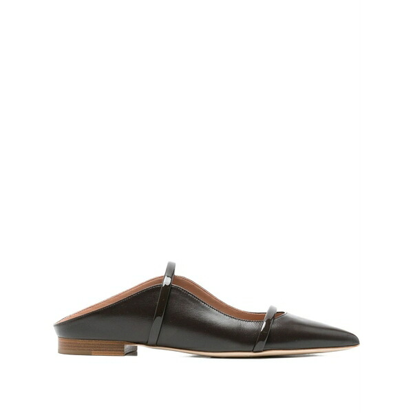 マローンスリアーズ レディース サンダル シューズ Maureen leather flat mules Brown