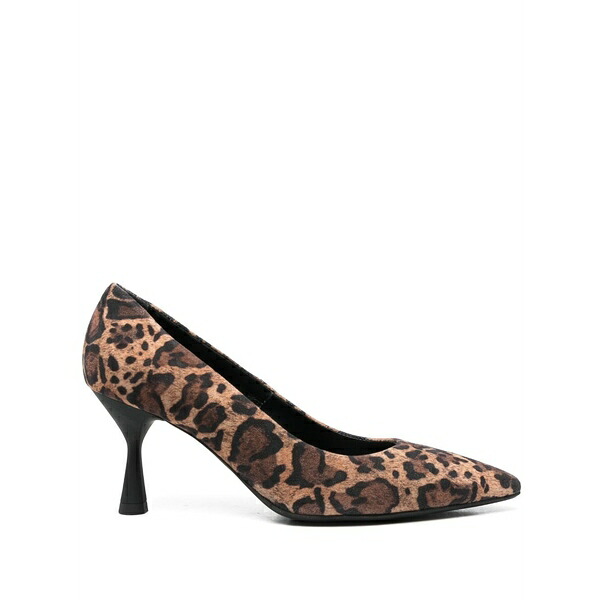 エージーエル レディース パンプス シューズ Isolde 80粍 leopard-print pumps Black