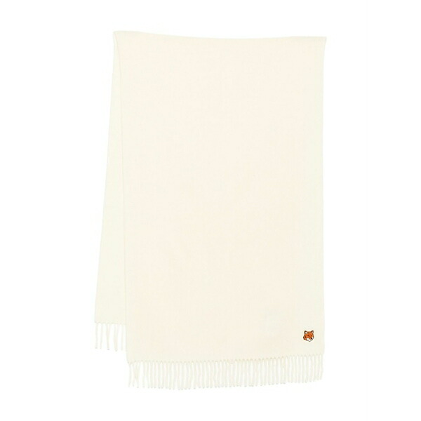 住み家 稲荷 メンズ えり巻き・袈裟・えり巻き 付属物 Embroidered-logo scarf Neutrals