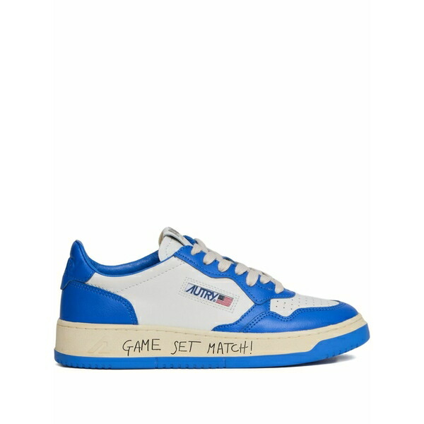 オートリー レディース スニーカー シューズ Medalist low leather sneakers  White