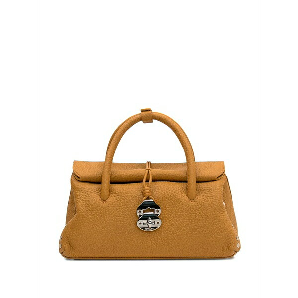 ザネラート レディース トートバッグ 御徒面子 Centauro top-handle tote bag Brown