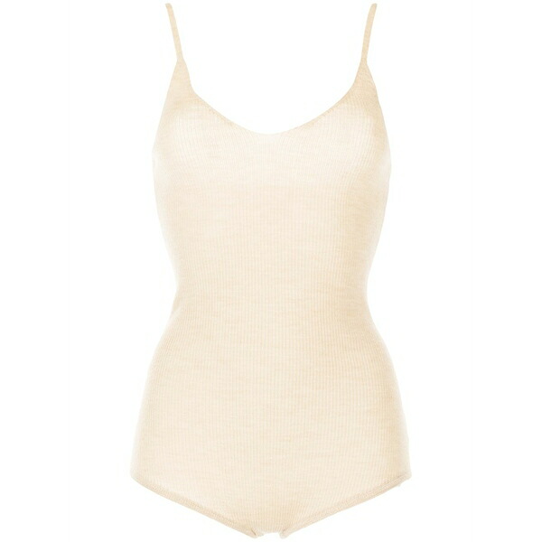 カシミヤ はたご屋 優しいこと レディース 編み物\u0026プルオーバー アウター Joni fine-knit cashmere bodysuit White