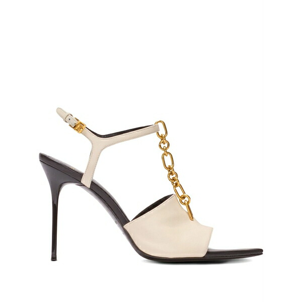 バルマン レディース サンダル シューズ Sync leather heeled sandals Neutrals