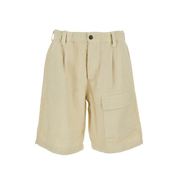 シーピーカンパニー メンズ カジュアルパンツ ボトムス Cargo bermuda shorts Neutrals｜asty