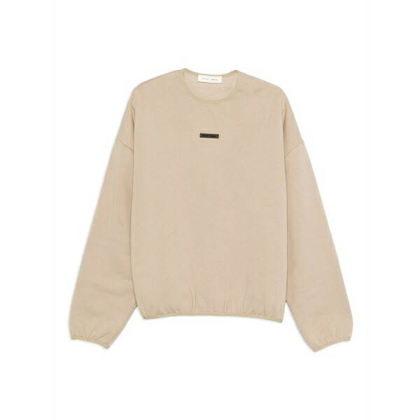 エフオージーエッセンシャルズ メンズ パーカー・スウェットシャツ アウター Logo-plaque cotton sweatshirt Neutrals