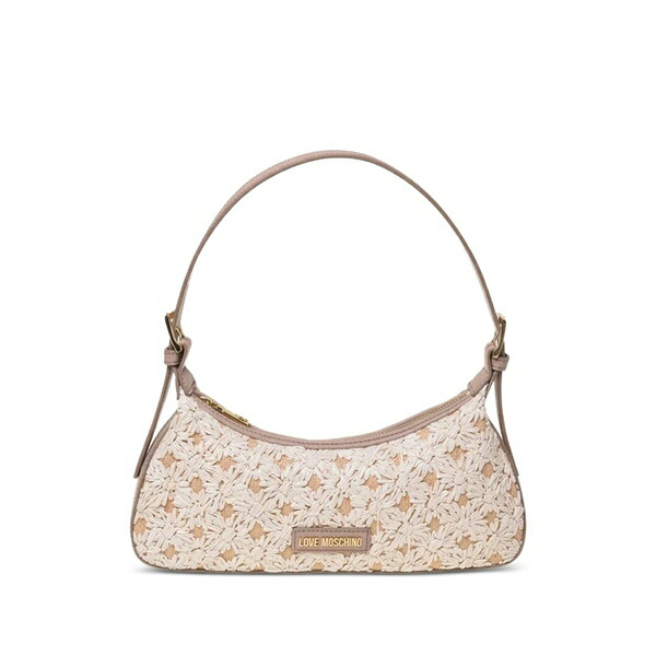 優しいこと モスキーノ レディース ショルダーバッグ 御徒面子 Smart daily floral-detail shoulder bag Neutrals