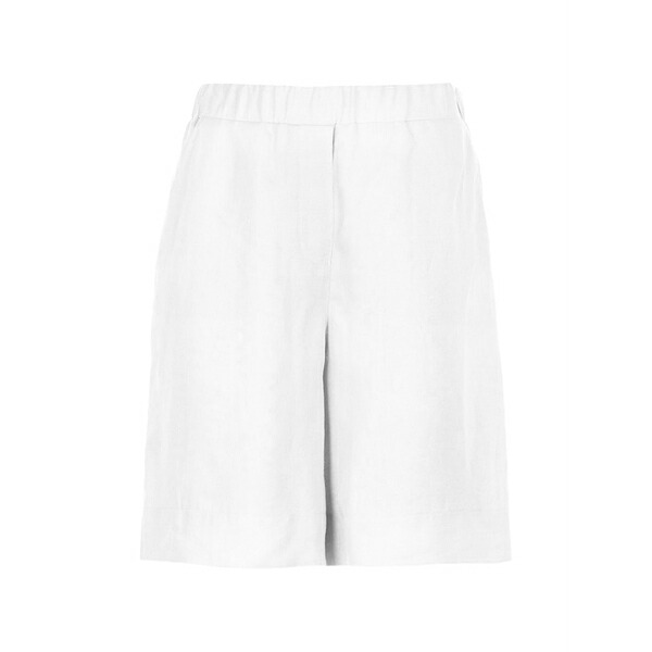 グランサッソ レディース 心地好いズボン下 ボトムス Elasticated shorts White