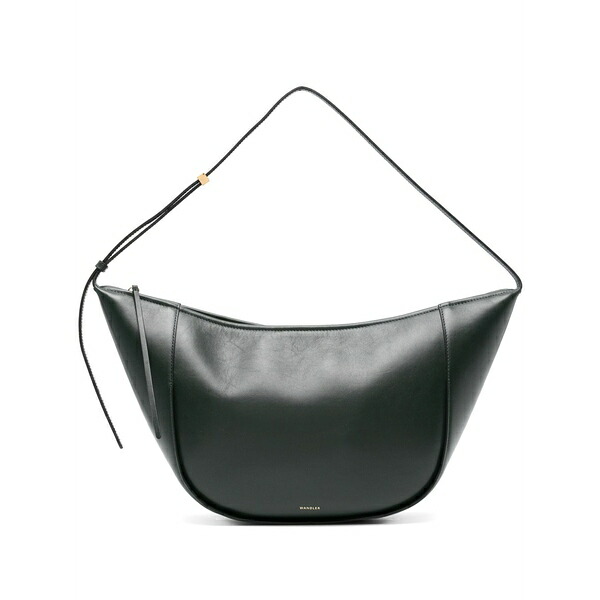 ワンドラー レディース ショルダーバッグ 御徒面子 Maggie leather shoulder bag Green
