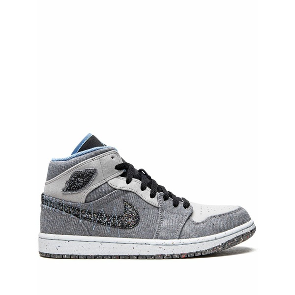 ジョーダン メンズ スニーカー シューズ Air jordan 1 mid sneakers Grey