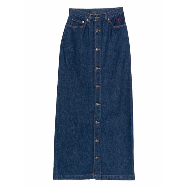 フィオルッチ レディース スコート ボトムス Button-front denim skirt Blue