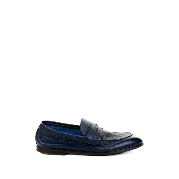 ニールバレット メンズ スリッポン・ローファー シューズ Penny leather loafers Blue｜asty 78,540円