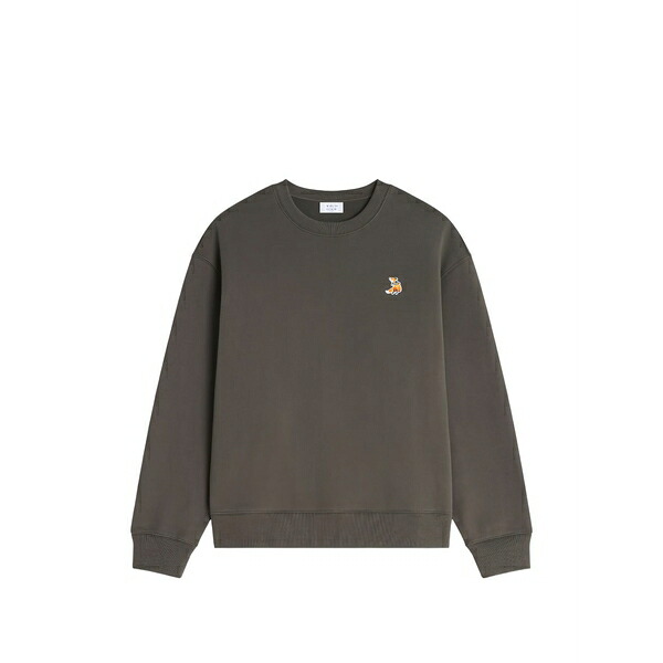 住み家 稲荷 メンズ パーカー・スウェットシャツ アウター Dreaming fox sweatshirt Grey