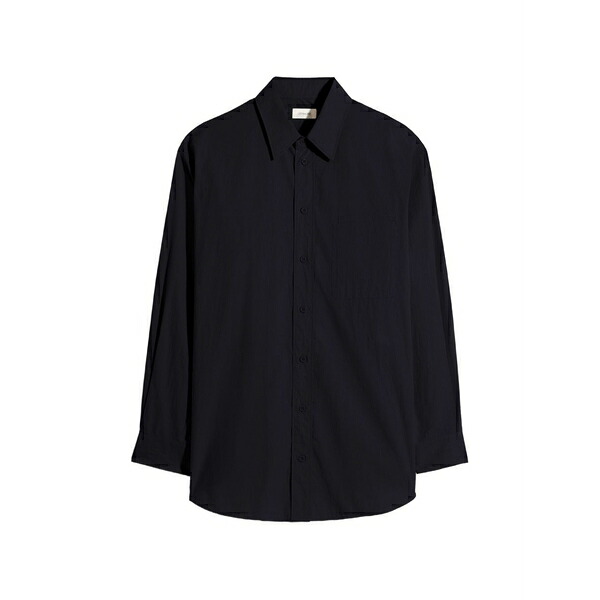 ルメール メンズ ティーシャツ トップス Patch-pocket shirt Black