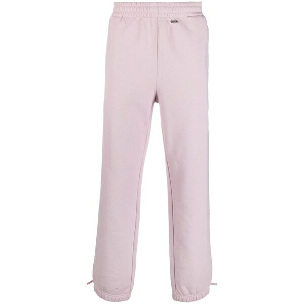 ゼロスリーツーシー メンズ カジュアルパンツ ボトムス Logo-plaque track pants Neutrals｜asty