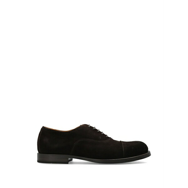 ファビ メンズ お召しものシューズ シューズ Cap-toe oxford shoes Brown