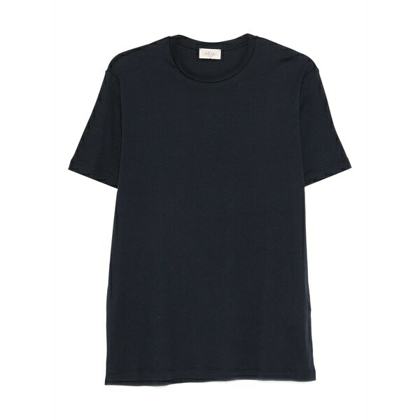 アルテア メンズ Tシャツ トップス Round-neck t-shirt Blue｜asty
