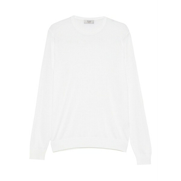 フェランテ メンズ プルオーバー トップス Crew-neck top White