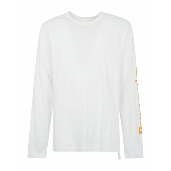 オーエーエムシー レディース ティーシャツ トップス Chest-pocket t-shirt White