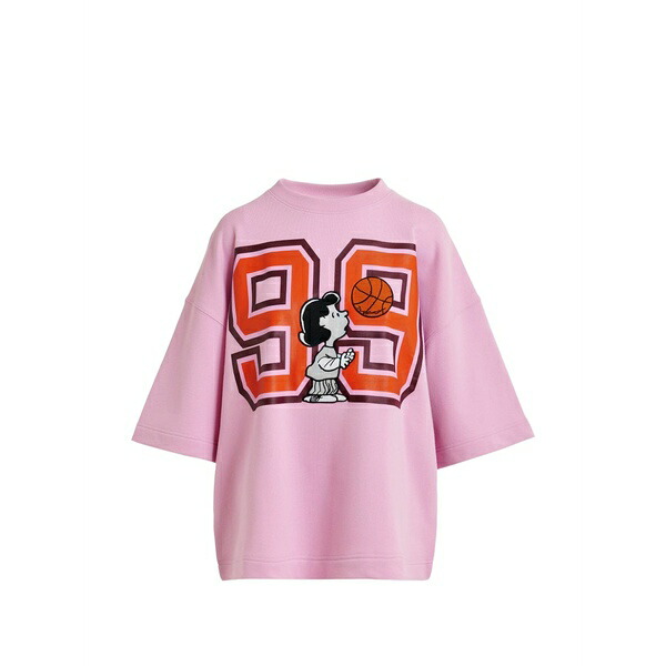 エッセンシャルアントワープ レディース 編み物\u0026プルオーバー アウター Peanuts￠￠ lucy graphic-print sweatshirt Pink