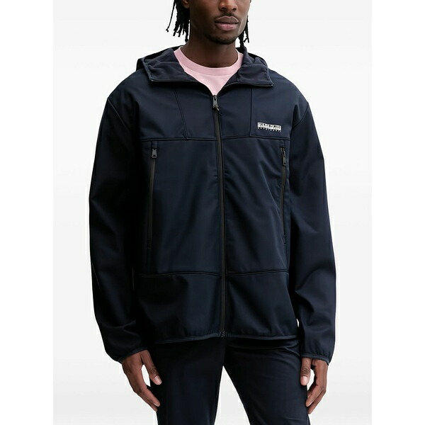 ナパピリ メンズ 上衣＆上衣 アウター A-biois hooded jacket Blue