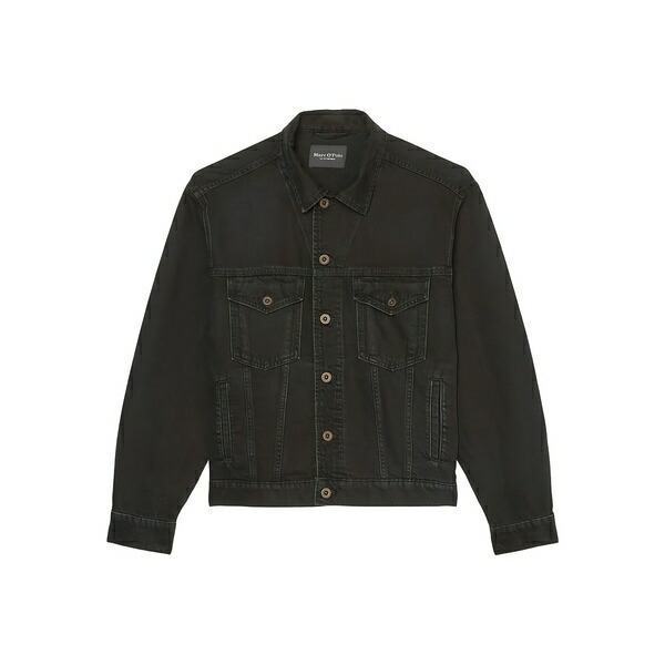 マルコポーロ メンズ 上衣＆上衣 アウター Denim jacket Black