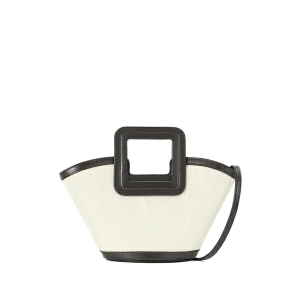 ステゥド レディース ハンドバック 御徒面子 Mini shirley bucket bag White
