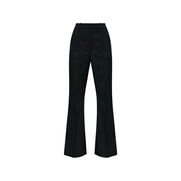 ゲタス レディース 心地よいズボン下 ボトムス Flared trousers Black