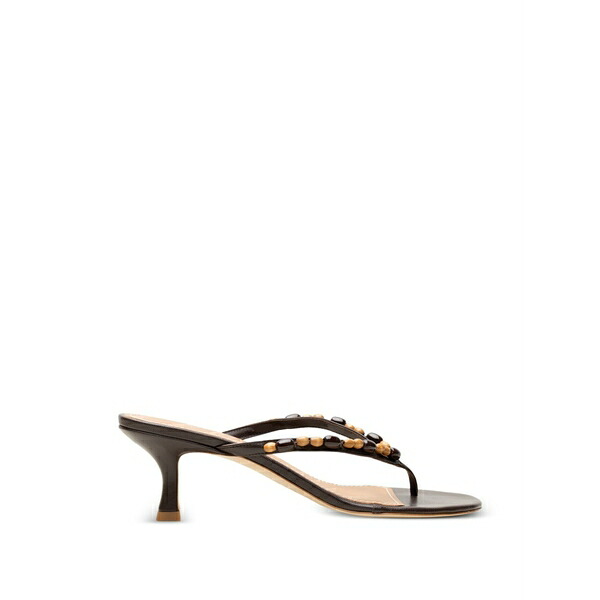 ステゥド レディース サンダル シューズ Freja heeled sandals Brown