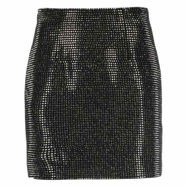 ローラン・ムレ レディース スコート ボトムス Sequin mini skirt Black
