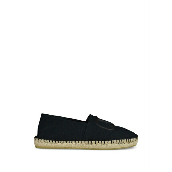 ヴァレンティノ ガラヴァーニ メンズ サンダル シューズ Logo-detail espadrilles Black
