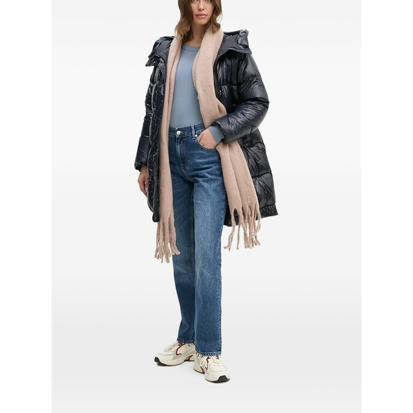 シスレー レディース ジーンズズボン下 ボトムス Washed-effect bootcut jeans Blue