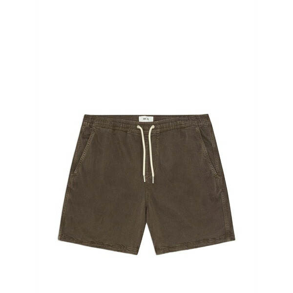 エヌエヌ77 メンズ 心地よいズボン下 ボトムス Gregor drawstring shorts Brown