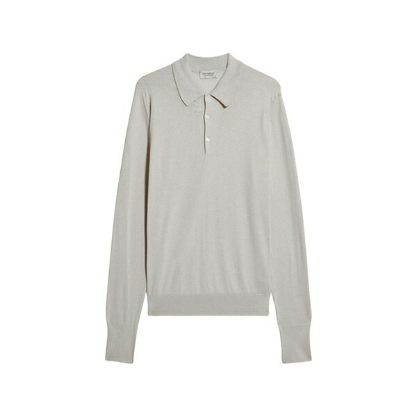 フォルテラ メンズ スポーツシャツ トップス Finchley cotton-knit polo shirt Grey