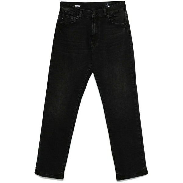 エージーデニム レディース ジーンズズボン下 ボトムス Lanzarote straight-leg jeans  Black