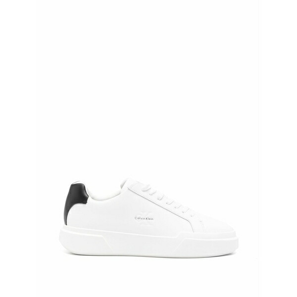 カルバンクライン メンズ スニーカー シューズ Panelled sneakers White