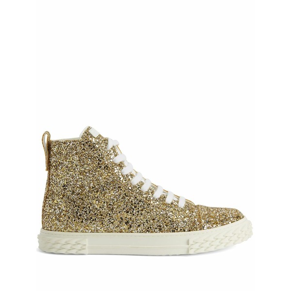 ジュゼッペザノッティ レディース スニーカー シューズ Eco-blabber high-top sneakers Gold