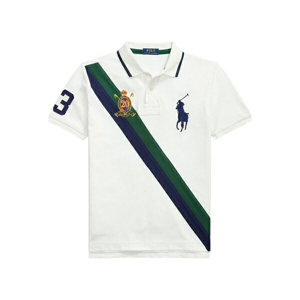 ラルフローレン メンズ ポロシャツ トップス Big pony 20th anniversary polo shirt White｜asty 60,390円