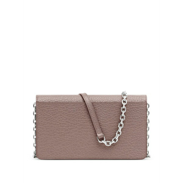 マルタンマルジェラ レディース 札入れ 佩び物 Four stitches snap-button-closure wallet Neutrals