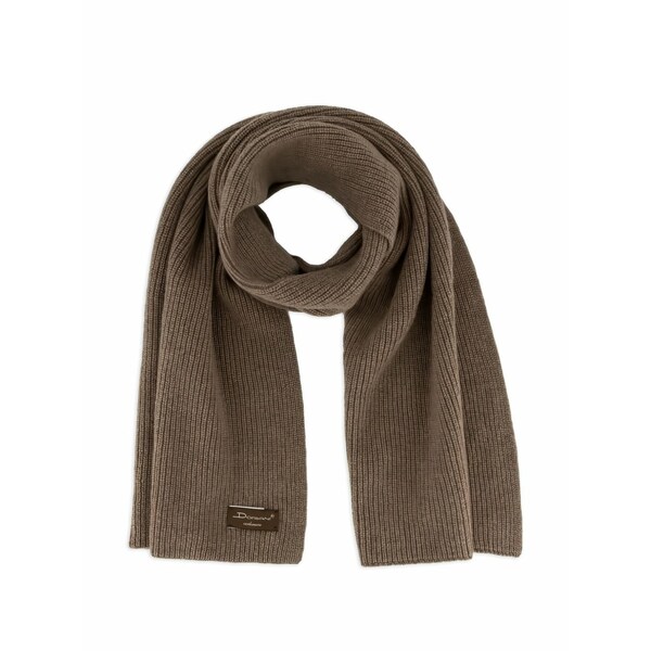 ドリアーニ メンズ えり巻き・袈裟・えり巻き 付属物 Ribbed scarf Brown