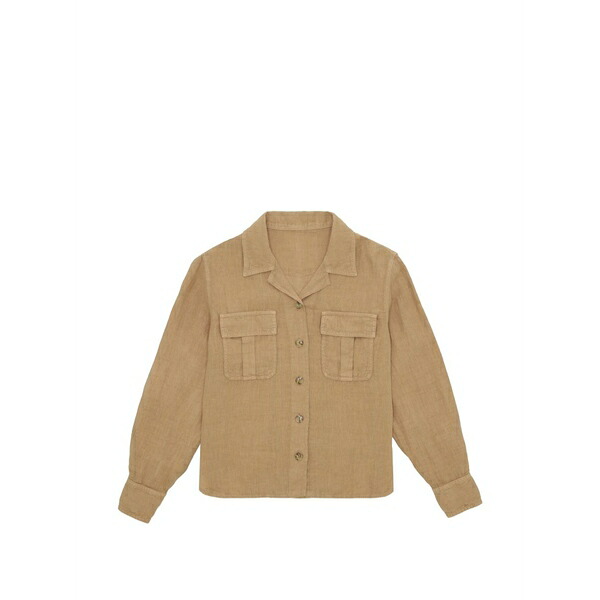 フォルテラ レディース ティーシャツ トップス Bia military shirt Neutrals